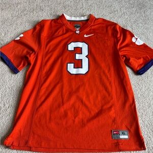 Nike Orange Clemson Football Jersey #3
